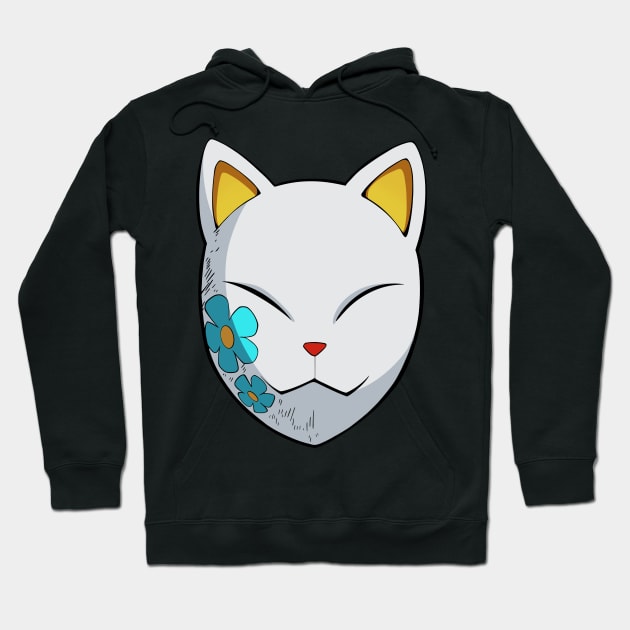 Makomo's Kitsune Mask Hoodie by Nicole Nichols